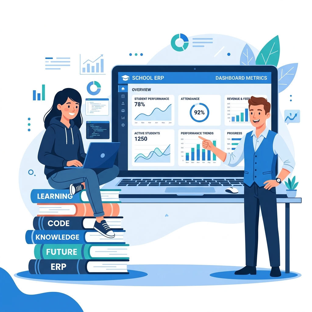 SchoolCloud Dashboard Mockup